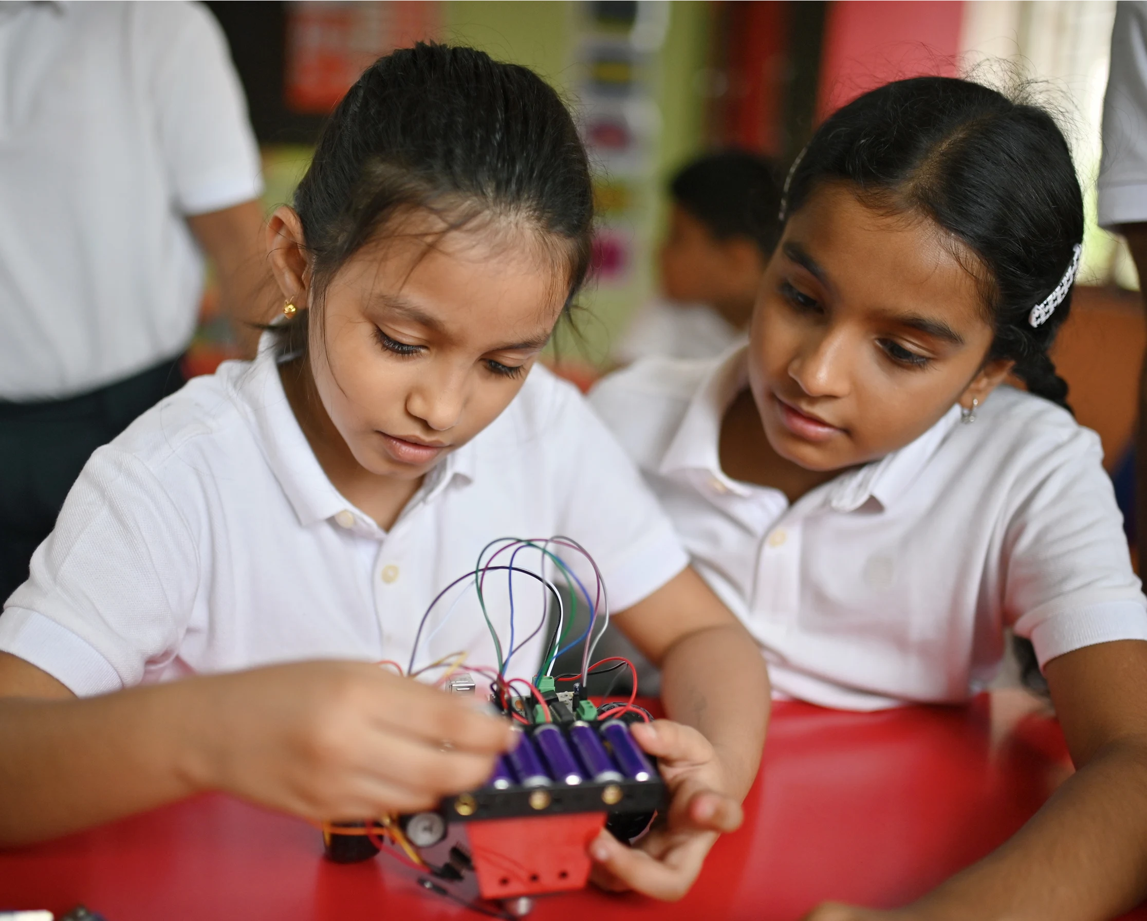 Wisdom World Schools students